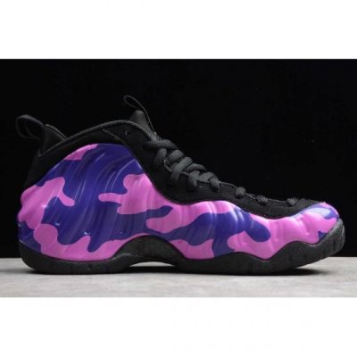 Nike Erkek Air Foamposite Pro Mor / Camo Siyah Basketbol Ayakkabısı Türkiye - V5WFRDQH